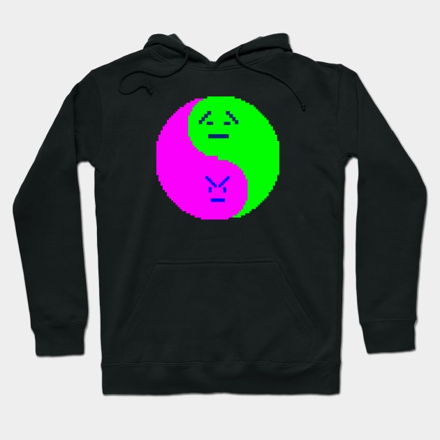 Yin Yang Mooninites Hoodie by wyattd